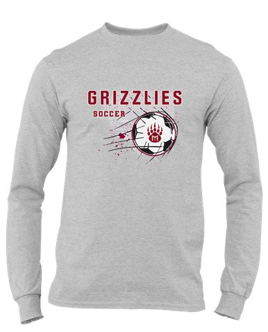 Mission Hills Grizzlies Soccer #2 Men's Premium LS T-Shirt