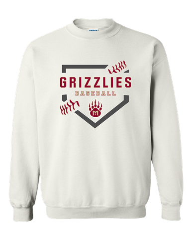 Mission Hills Grizzlies Baseball #2 Men's Sweatshirt