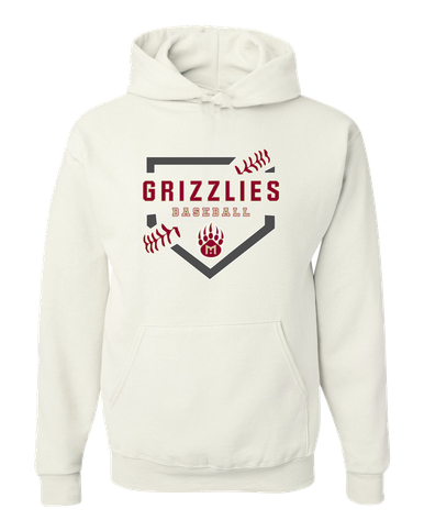 Mission Hills Grizzlies Baseball #2 Men's Premium Hoodie