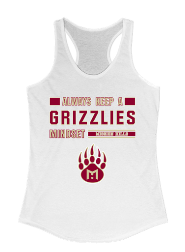 Mission Hills Grizzlies Mindset Women's Tank Top
