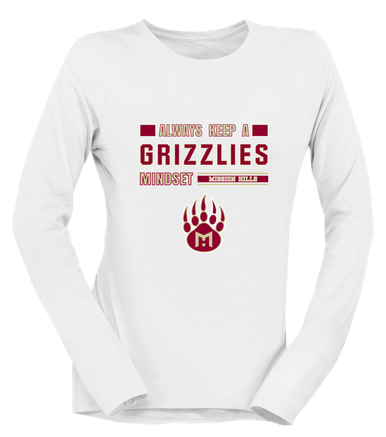 Mission Hills Grizzlies Mindset Women's Premium LS T-Shirt