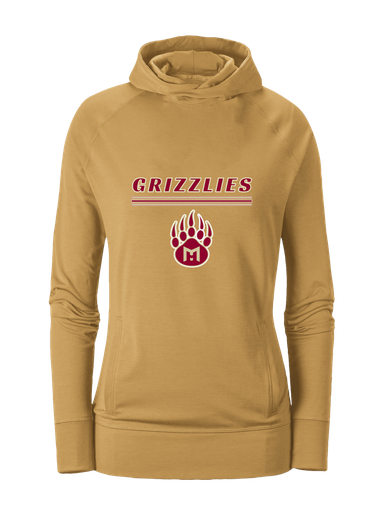 Mission Hills Grizzlies Mascot #8 Women's Hoodie