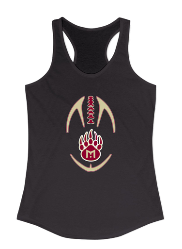 Mission Hills Grizzlies Football #4 Women's Tank Top