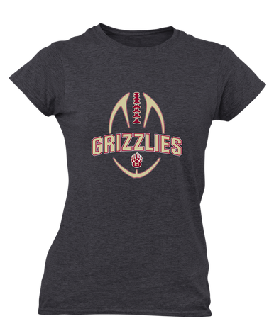 Mission Hills Grizzlies Football #5 Women's SS T-Shirt