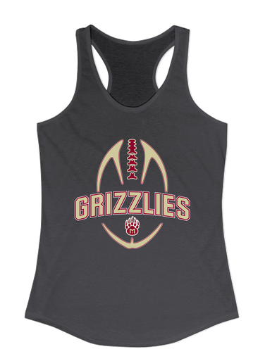 Mission Hills Grizzlies Football #5 Women's Tank Top