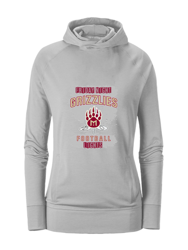 Mission Hills Grizzlies Football #6 Women's Hoodie