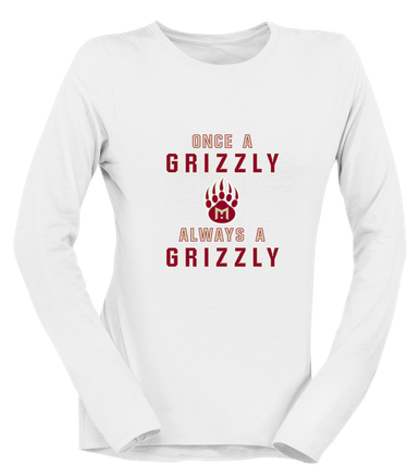 Mission Hills Grizzlies Once A Women's Premium LS T-Shirt