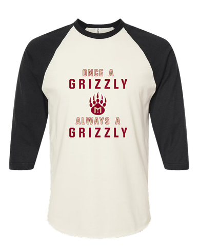 Mission Hills Grizzlies Once A Women's Baseball T-Shirt