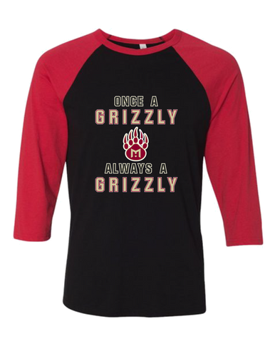 Mission Hills Grizzlies Once A Men's Baseball T-Shirt