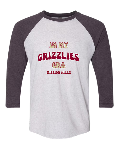 Mission Hills Grizzlies Era #2 Men's Baseball T-Shirt