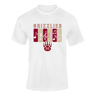 Mission Hills Grizzlies Band # 2 Men's Premium SS T-Shirt