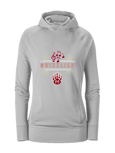 Mission Hills Grizzlies Band # 3 Women's Hoodie