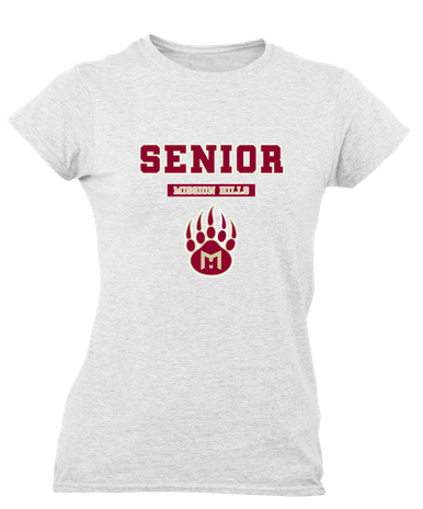 Mission Hills Grizzlies Senior #2 Women's Premium SS T-Shirt