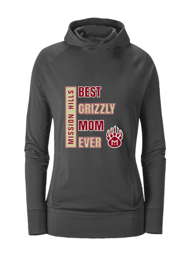 Mission Hills Grizzlies Best Grizzly Mom Women's Hoodie