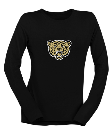 Golden Valley Grizzlies Mascot #1 Women's LS T-Shirt