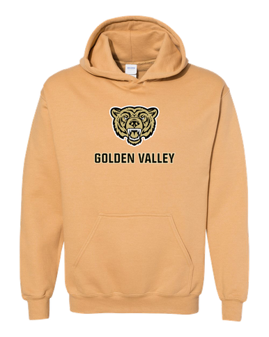 Golden Valley Grizzlies Mascot #2 Men's Hoodie