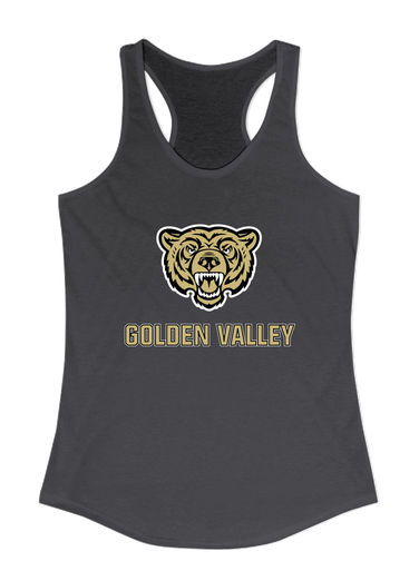 Golden Valley Grizzlies Mascot #2 Women's Tank Top