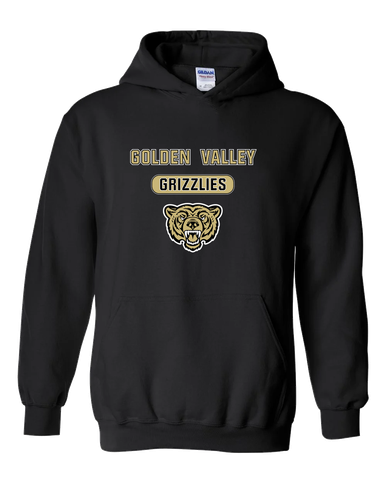 Golden Valley Grizzlies Mascot #3 Men's Hoodie