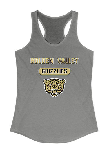 Golden Valley Grizzlies Mascot #3 Women's Tank Top
