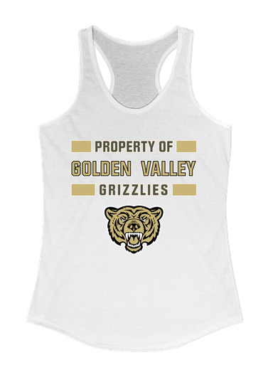 Golden Valley Grizzlies Property Of Women's Tank Top