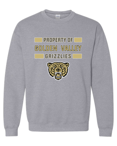 Golden Valley Grizzlies Property Of Men's Sweatshirt