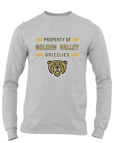 Golden Valley Grizzlies Property Of Men's LS T-Shirt