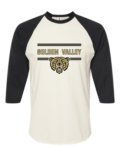 Golden Valley Grizzlies Mascot #4 Men's Baseball T-Shirt