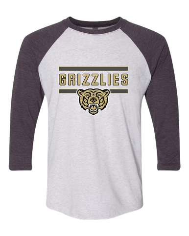 Golden Valley Grizzlies Mascot #5 Women's Baseball T-Shirt
