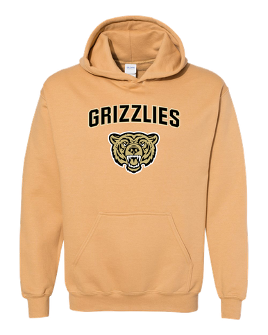 Golden Valley Grizzlies Mascot #6 Men's Hoodie