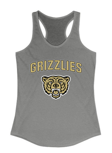 Golden Valley Grizzlies Mascot #6 Women's Tank Top