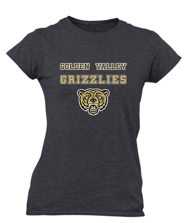 Golden Valley Grizzlies Spirit Women's Premium SS T-Shirt