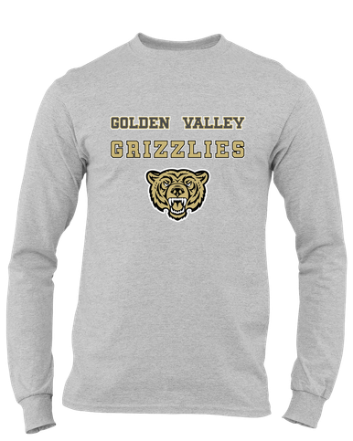 Golden Valley Grizzlies Spirit Men's LS T-Shirt