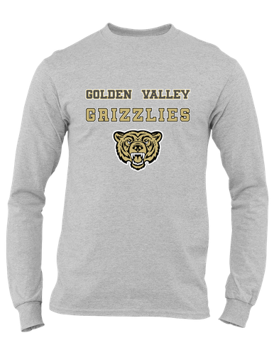 Golden Valley Grizzlies Spirit Men's Premium LS T-Shirt
