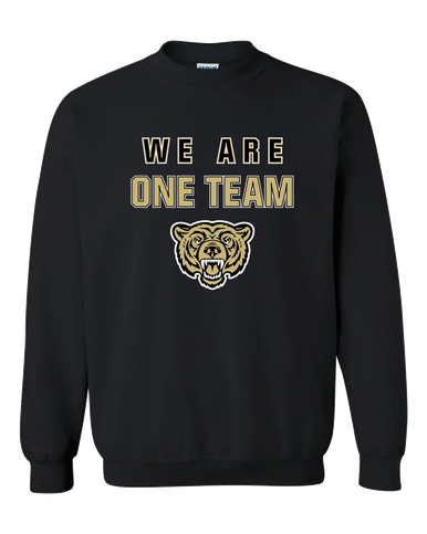 Golden Valley Grizzlies We Are One Team Men's Sweatshirt