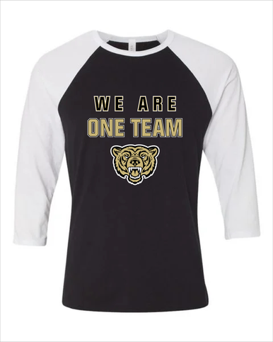 Golden Valley Grizzlies We Are One Team Men's Baseball T-Shirt