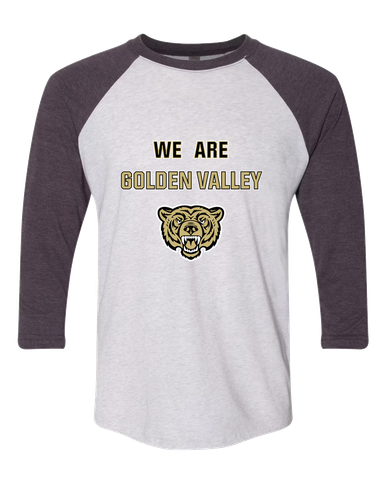 Golden Valley Grizzlies We Are Men's Baseball T-Shirt