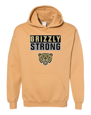 Golden Valley Grizzlies Strong #1 Men's Hoodie