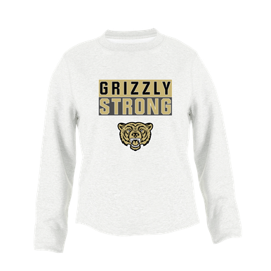 Golden Valley Grizzlies Strong #1 Women's Sweatshirt