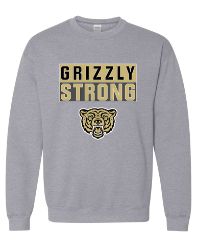 Golden Valley Grizzlies Strong #1 Men's Sweatshirt
