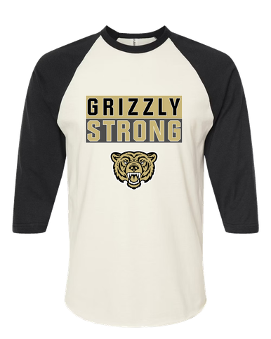Golden Valley Grizzlies Strong #1 Women's Baseball T-Shirt