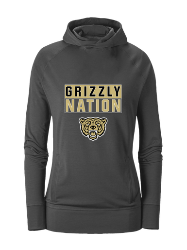 Golden Valley Grizzlies Nation #1 Women's Hoodie