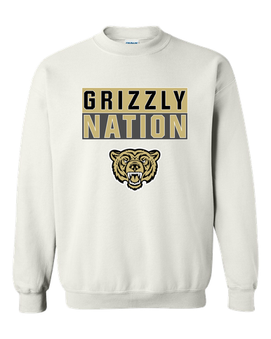 Golden Valley Grizzlies Nation #1 Men's Sweatshirt