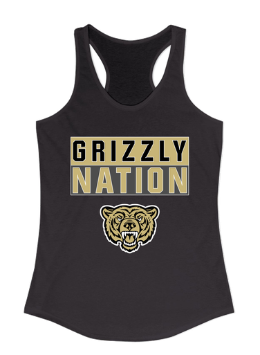 Golden Valley Grizzlies Nation #1 Women's Tank Top
