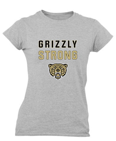 Golden Valley Grizzlies Strong #2 Women's Premium SS T-Shirt