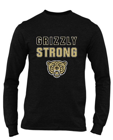 Golden Valley Grizzlies Strong #2 Men's Premium LS T-Shirt