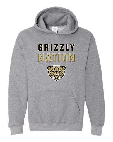 Golden Valley Grizzlies Nation #2 Men's Hoodie
