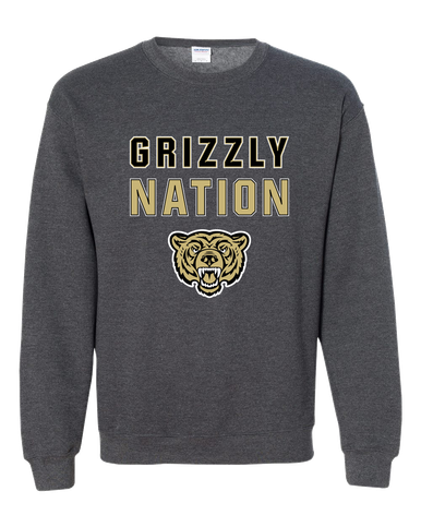 Golden Valley Grizzlies Nation #2 Men's Sweatshirt