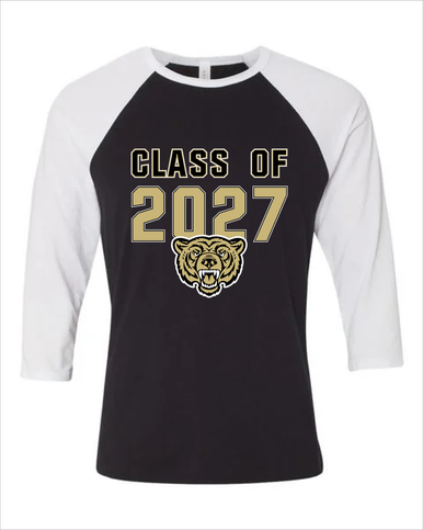 Golden Valley Grizzlies Class of 2027 Women's Baseball T-Shirt
