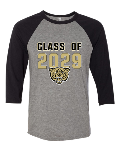Golden Valley Grizzlies Class of 2029 Women's Baseball T-Shirt