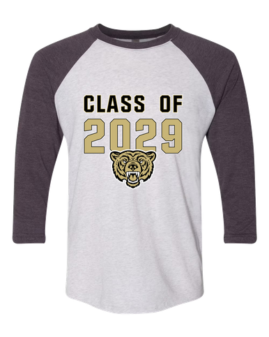 Golden Valley Grizzlies Class of 2029 Men's Baseball T-Shirt